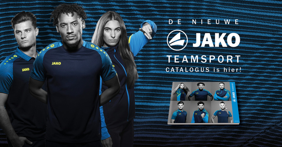Hier is de nieuwe JAKO Teamsport-catalogus! 