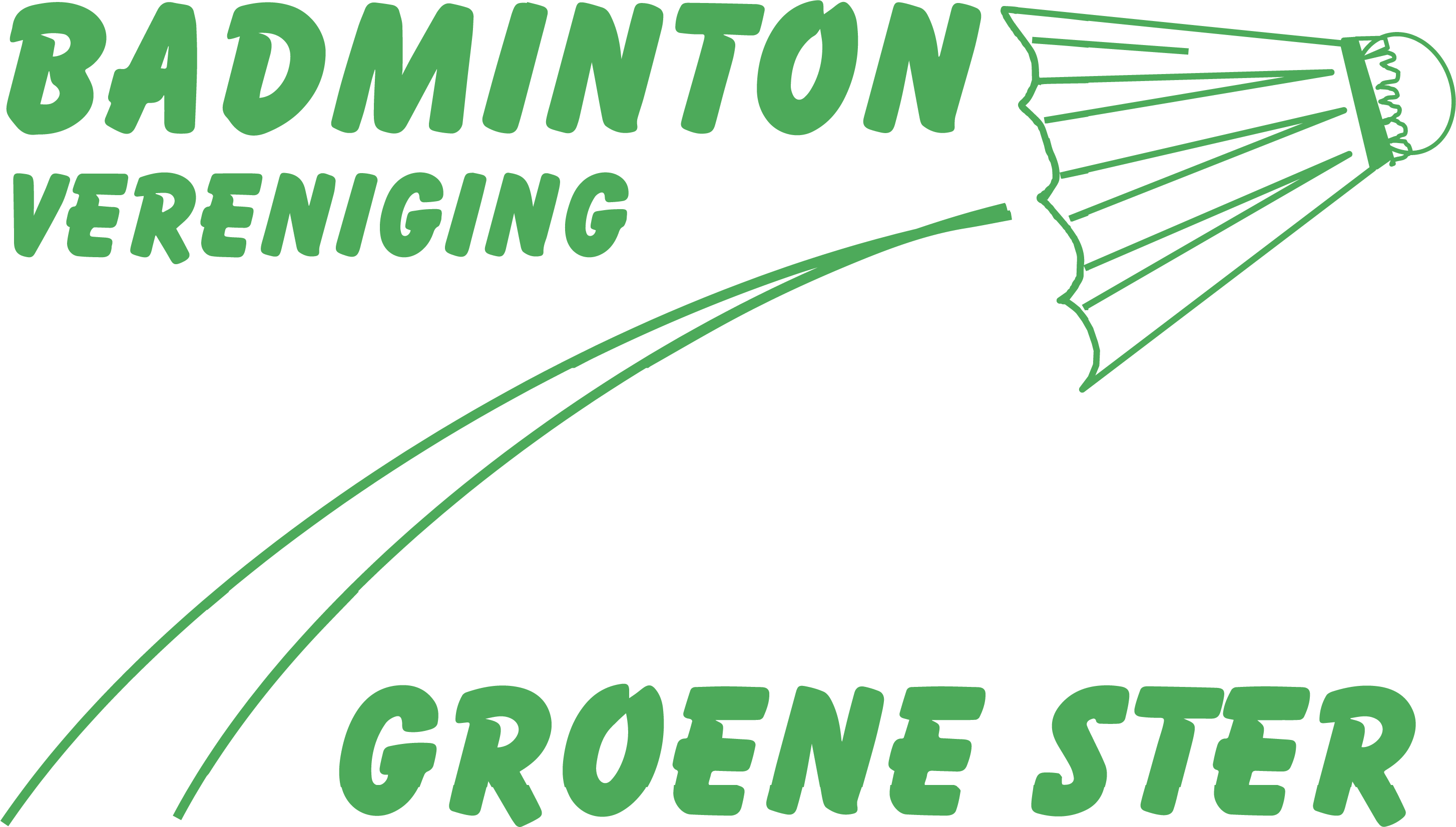 Badminton Groene Ster Logo